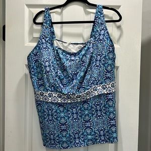 Lands End swim top